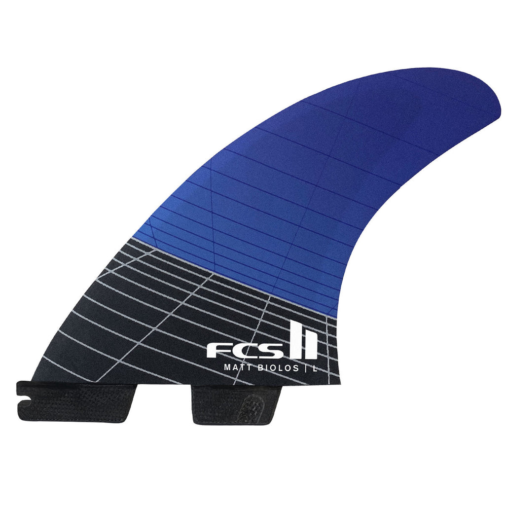 FCS II MATT BIOLOS PC CARBON AIRCORE TRI FIN SET