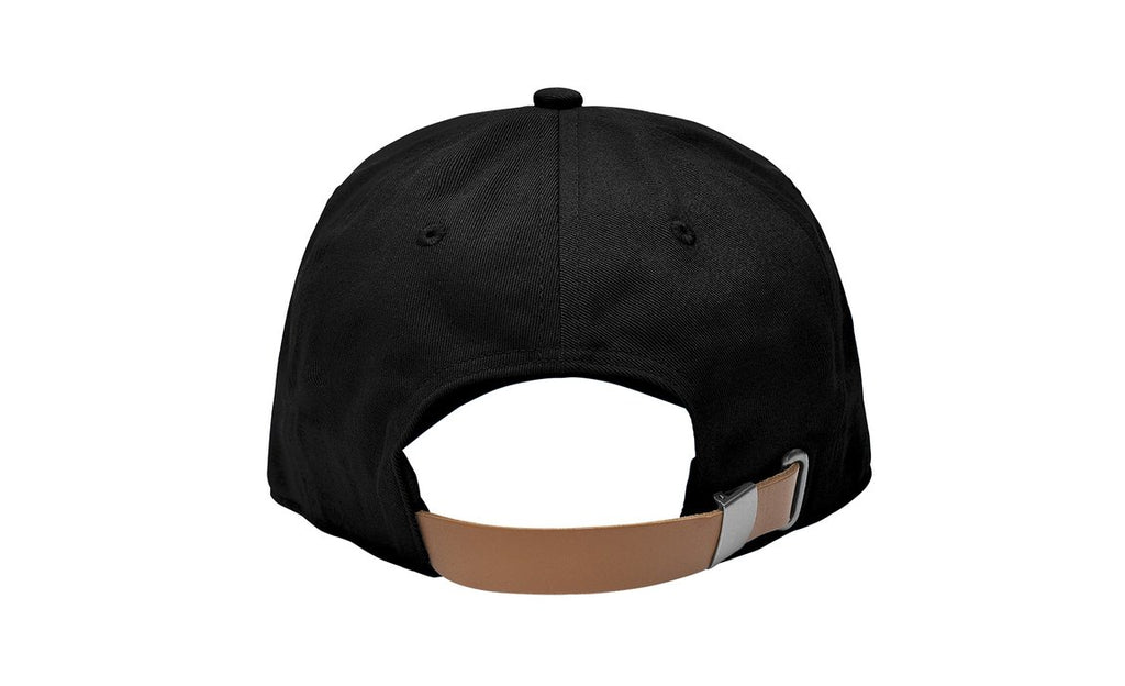 BADGE LOGO LEATHER SOFT CROWN HAT