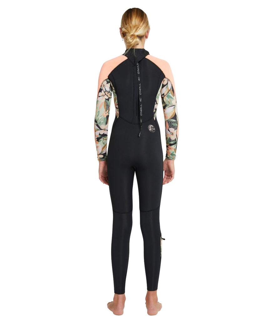 GIRL'S BAHIA 3/2MM STEAMER BACK ZIP WETSUIT