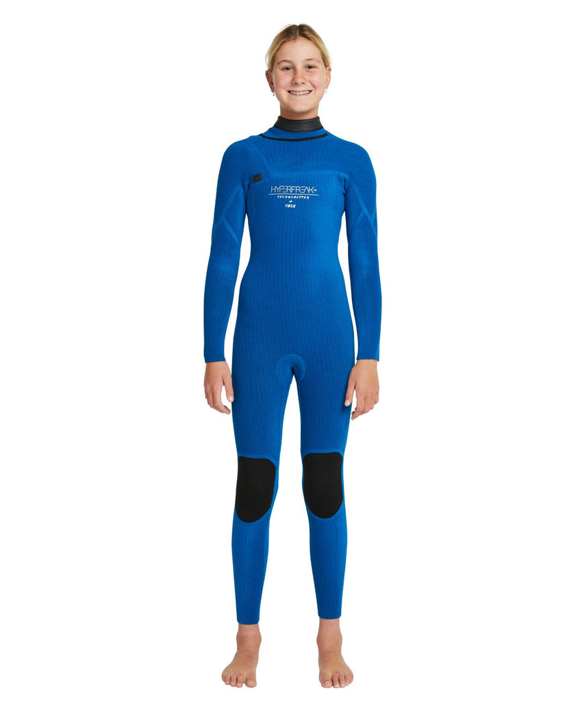 GIRLS HYPERFREAK 3/2+ STEAMER CHEST ZIP WETSUIT