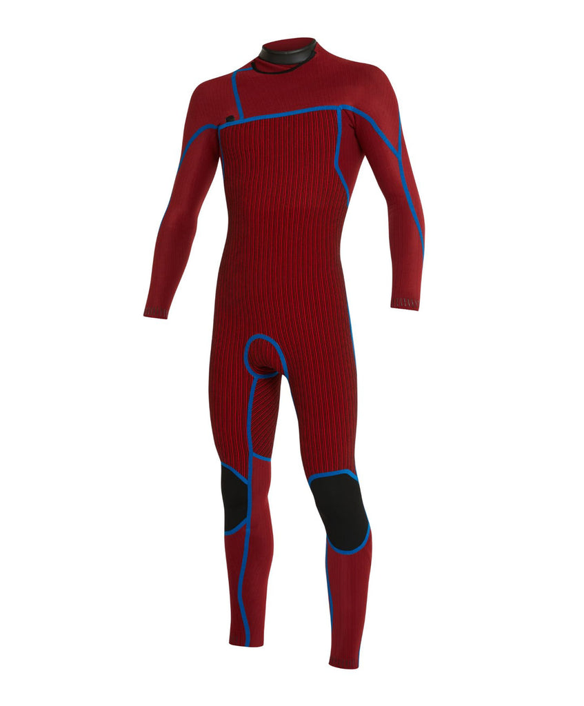 HYPERFREAK FIRE 3/2MM STEAMER CHEST ZIP WETSUIT