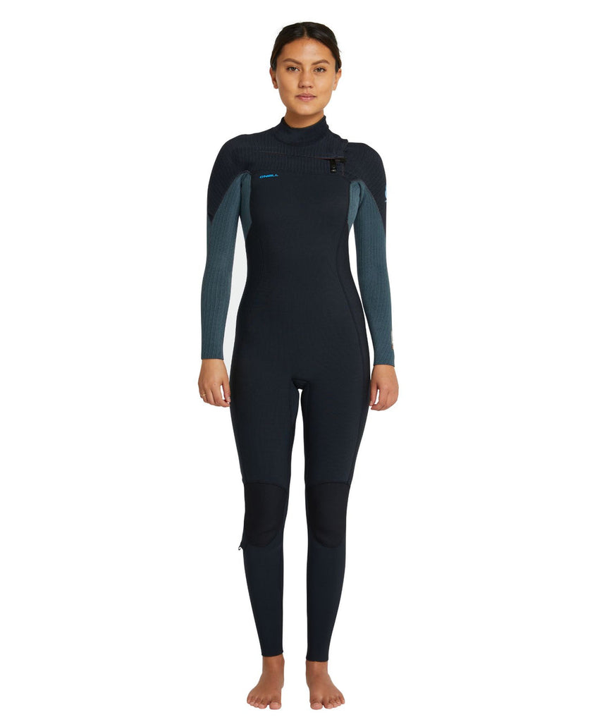 WOMENS HYPERFREAK FIRE 4/3MM STEAMER CHEST ZIP WETSUIT